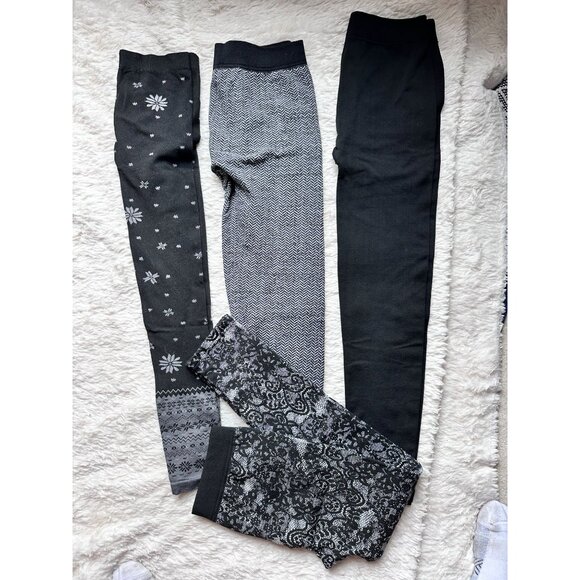 4 pairs of sweater leggings (3) Under Control and 1 Princess Vera Wang S/M - Picture 1 of 5